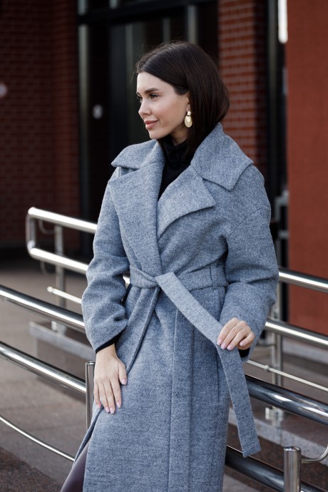 Пальто Ivera Collection 7006-1 серый размер 42-50 #6