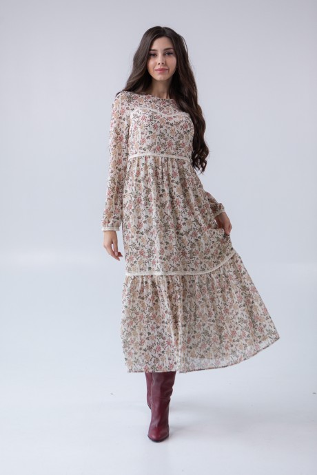 Платье Ivera Collection 1084 мультиколор размер 42-52 #2