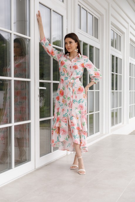 Платье Ivera Collection 1089 розовый размер 42-48 #2