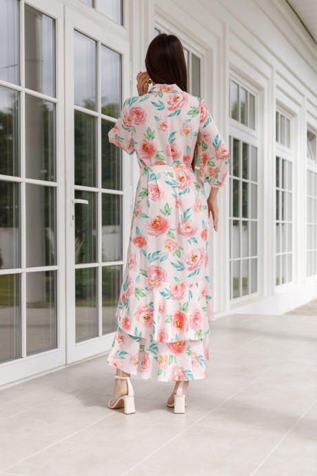 Платье Ivera Collection 1089 розовый размер 42-48 #6