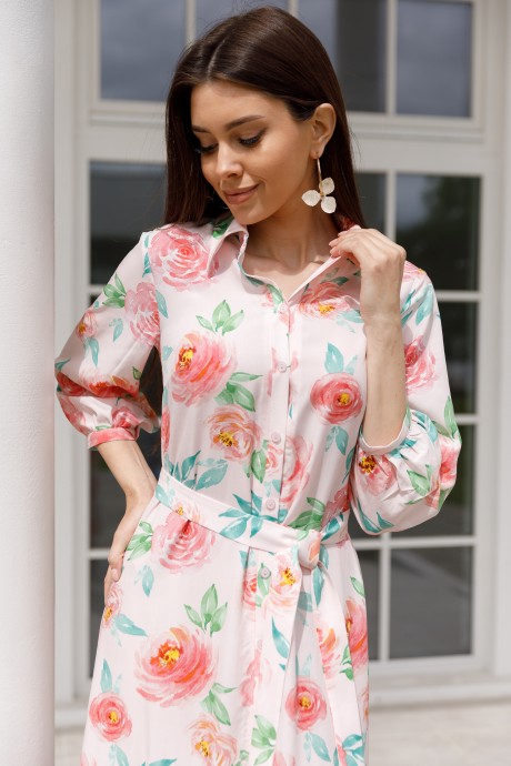 Платье Ivera Collection 1089 розовый размер 42-48 #7
