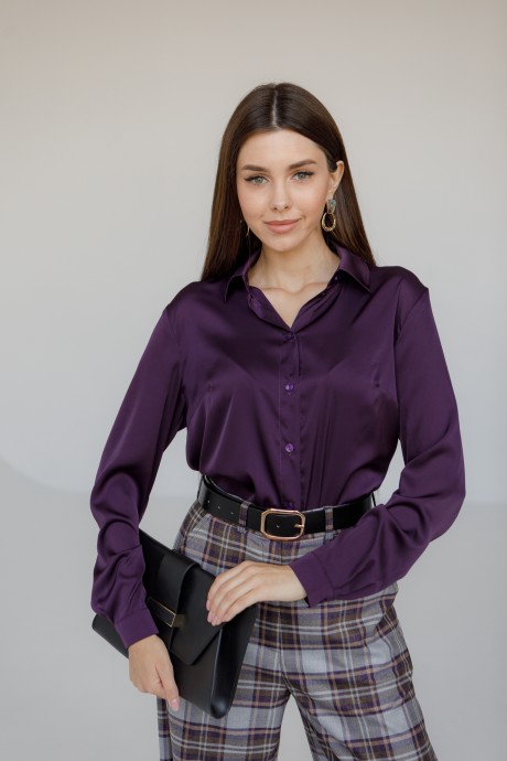 Блузка Ivera Collection 5049 Фиолетовый размер 42-50 #2