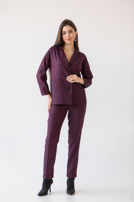 Костюм/комплект Ivera Collection 6004 Красный, фиолетовый, черный размер 42-52 #4