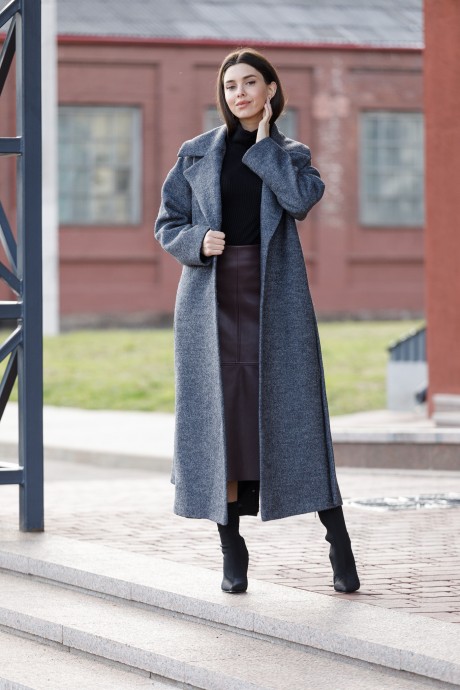 Пальто Ivera Collection 7006-1 темно-серый размер 42-50 #3