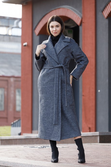 Пальто Ivera Collection 7006-1 темно-серый размер 42-50 #4