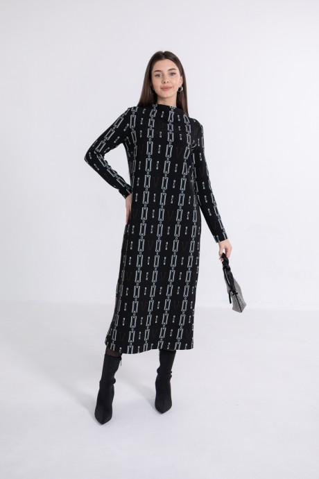 Платье Ivera Collection 1053 черный размер 44-52 #2
