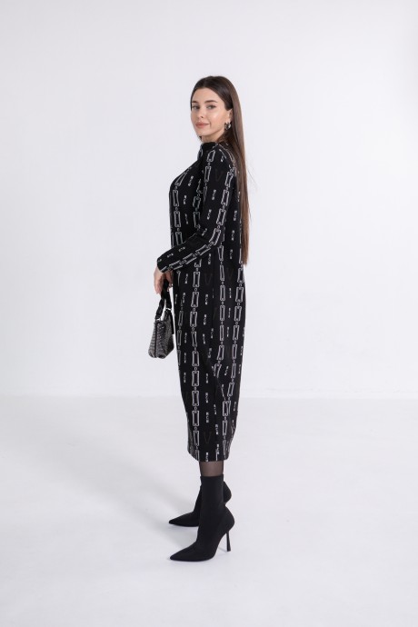 Платье Ivera Collection 1053 черный размер 44-52 #5