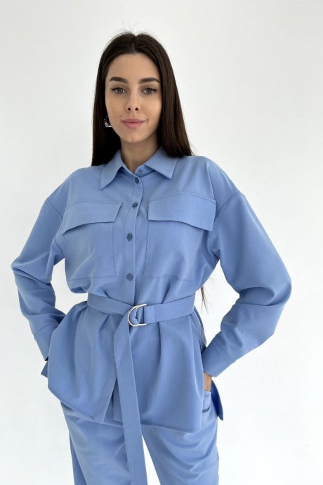 Рубашка Ivera Collection 5060 голубой размер 46-52 #1