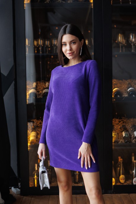 Платье Ivera Collection 1110L фиолетовый размер 42-48 #4