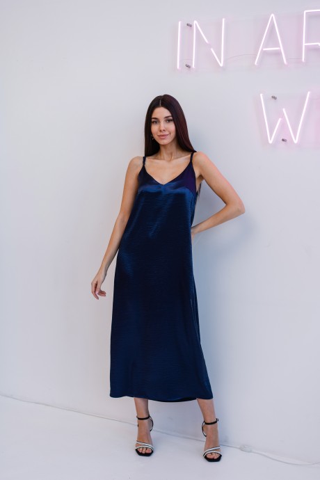 Платье Ivera Collection 668 синий размер 42-50 #3