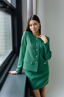 Жакет (пиджак) Ivera Collection 3030 зеленый/черный #1