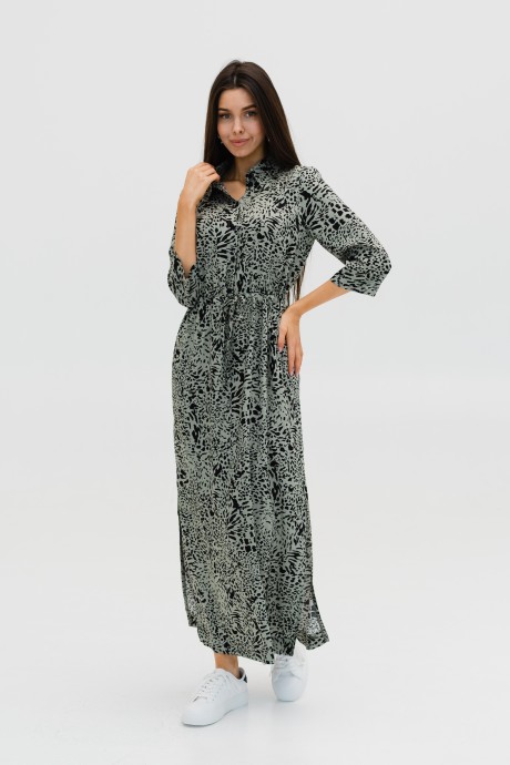 Платье Ivera Collection 1092L хаки размер 44-52 #2
