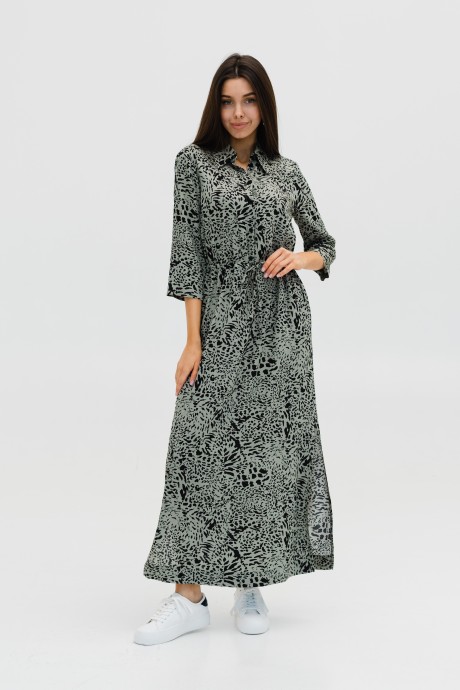 Платье Ivera Collection 1092L хаки размер 44-52 #3