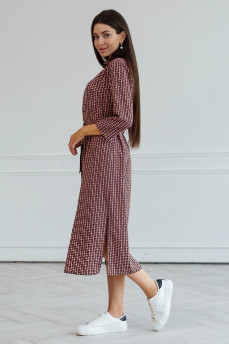Платье Ivera Collection 1003L коралловый размер 44-52 #4