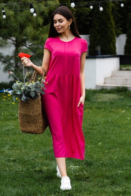 Платье Ivera Collection 1119 розовый размер 42-50 #1