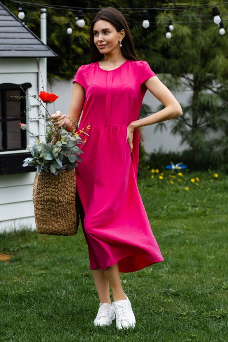 Платье Ivera Collection 1119 розовый размер 42-50 #3