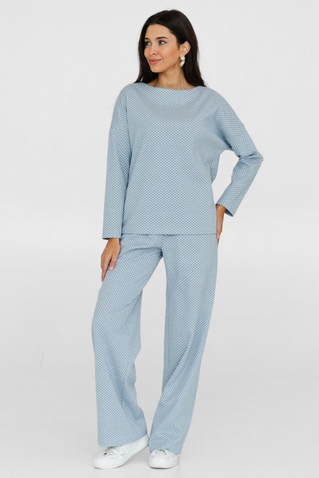 Костюм/комплект Ivera Collection 6038L голубой размер 42-52 #3