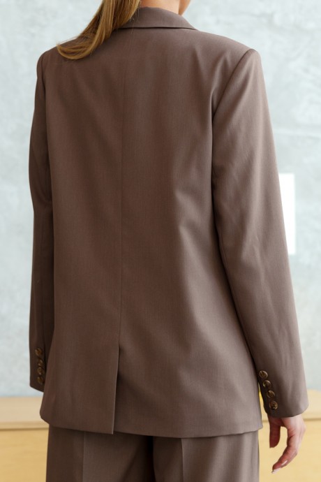 Жакет (пиджак) Ivera Collection 3041 коричневый размер 42-52 #4