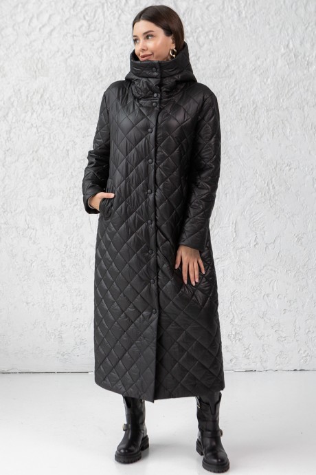 Пальто Ivera Collection 7007 черный размер 42-54 #2