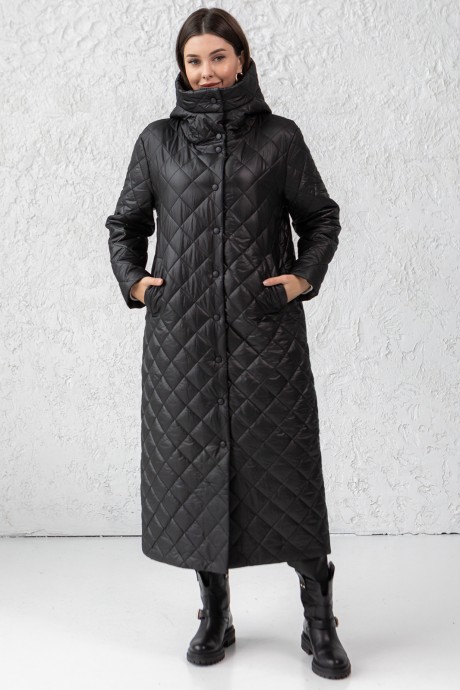 Пальто Ivera Collection 7007 черный размер 42-54 #3