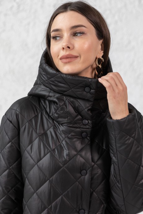 Пальто Ivera Collection 7007 черный размер 42-54 #5