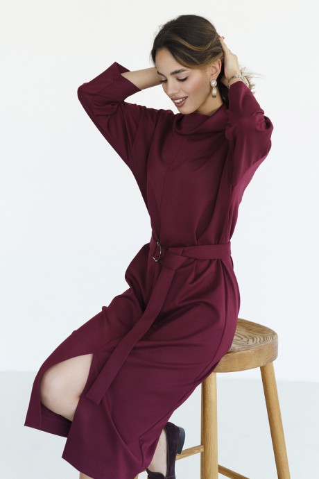 Платье Ivera Collection 584П винный размер 42-50 #9