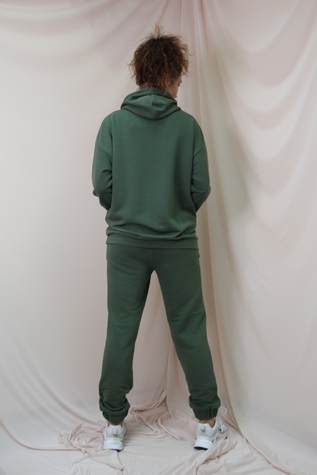 Спортивный костюм Juliet style D176-4 зеленый размер 42-52 #5
