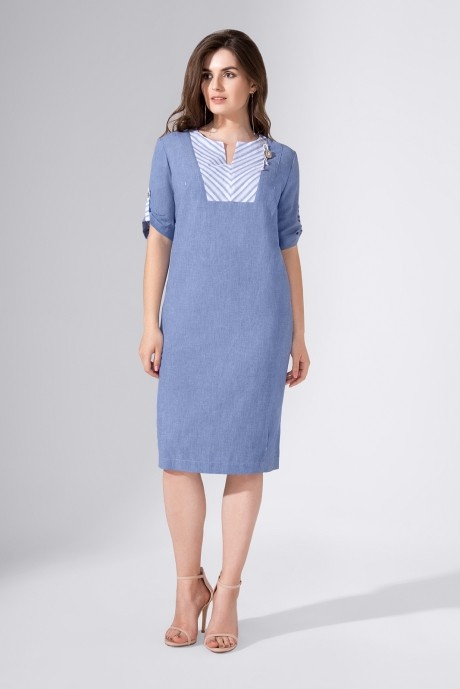 Платье Avanti Erika 649 голубой размер 50-54 #1