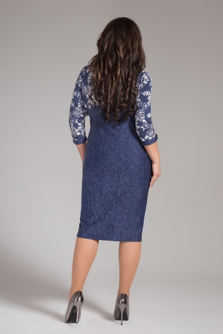 Платье Avanti Erika 887 синий размер 48-56 #4
