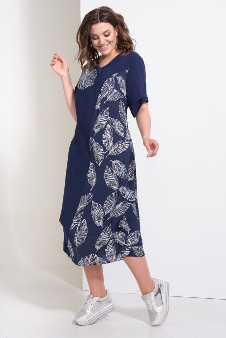 Платье Avanti Erika 961 -1 синий размер 52-62 #1