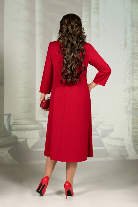Вечернее платье Avanti Erika 1142 красный размер 52-58 #2