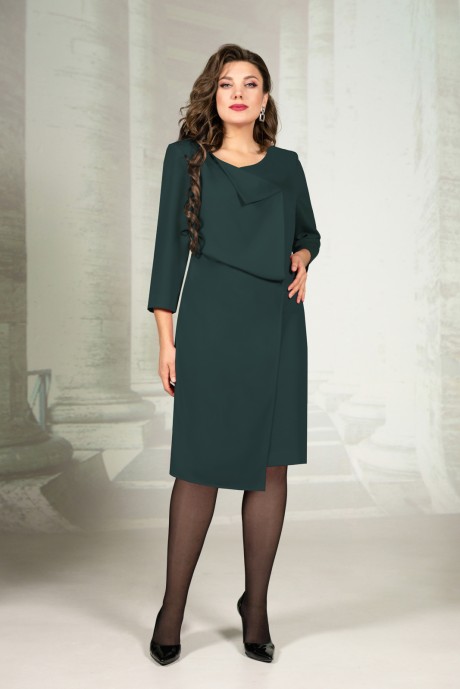 Вечернее платье Avanti Erika 1143 изумрудный размер 48-52 #1