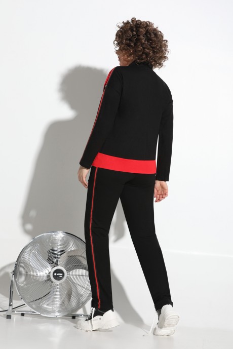 Спортивный костюм Avanti Erika 1094-1 красный/черный размер 44-48 #2