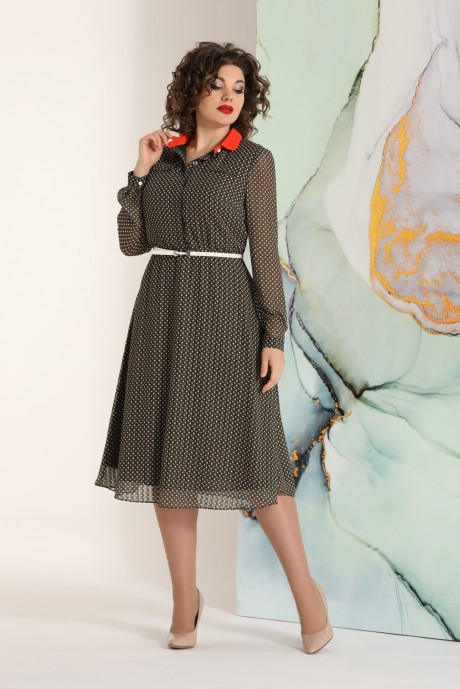 Платье Avanti Erika 1061-1 хакки размер 48-52 #1