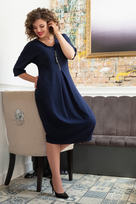 Платье Avanti Erika 880 -10 синий размер 48-50 #1