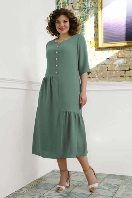Платье Avanti Erika 932 -10 зелень размер 52-62 #1