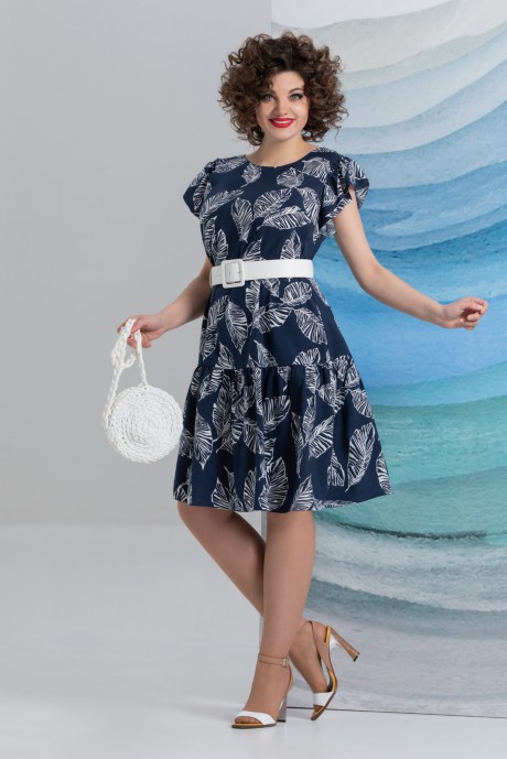 Платье Avanti Erika 1194 синий размер 46-56 #1