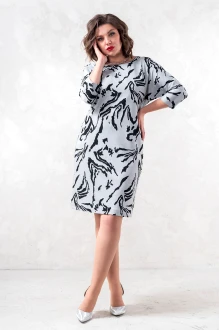 Платье Avanti 1618 серый, черный