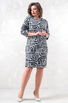 Платье Avanti 1618 -1 серый, черный