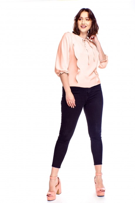 Блузка, туника, рубашка Gracja 01-001- 0023 светло-розовый размер 44-54 #1