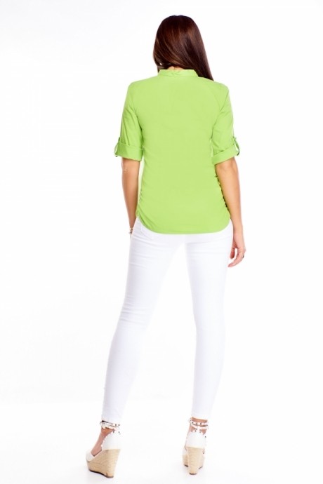 Блузка, туника, рубашка Gracja 01-002- 0033 зелёный размер 46-54 #2