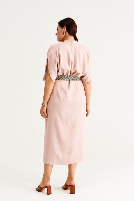 Платье NORMAL N11-293 розовый размер 50-54 #2
