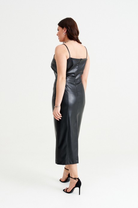 Платье NORMAL N14-093 черный размер 48-58 #7