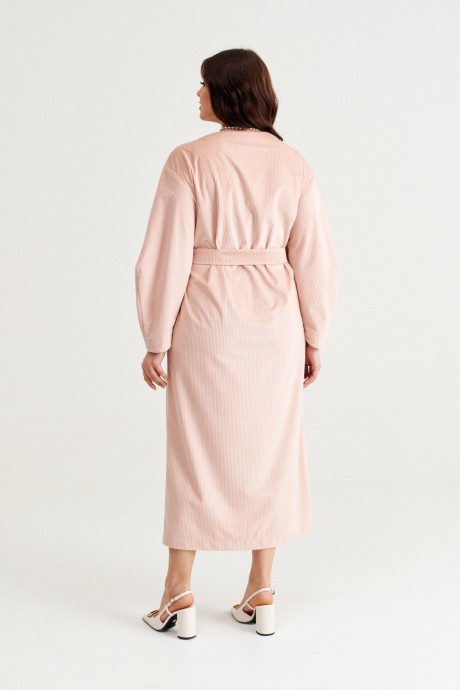 Платье NORMAL N14-083 персиковый размер 48-58 #9