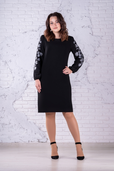 Платье Angelina&Сompany 299 черный размер 46-56 #1
