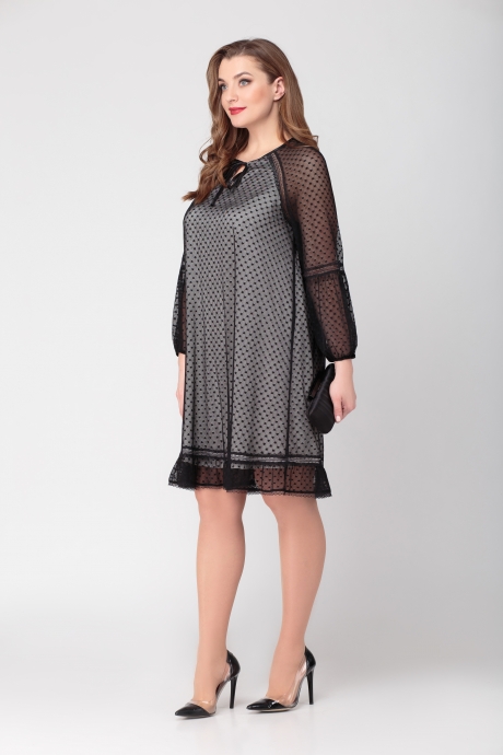 Вечернее платье Angelina&Сompany 314 черный размер 48-52 #2