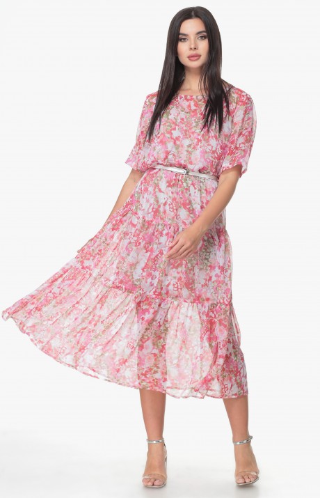 Платье Angelina&Сompany 514 р розовый размер 46-56 #2