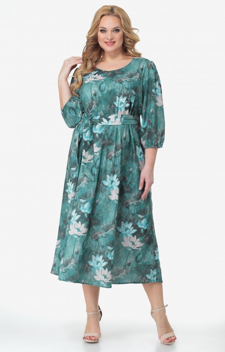 Платье Angelina&Сompany 516 з зелёный размер 50-66 #1