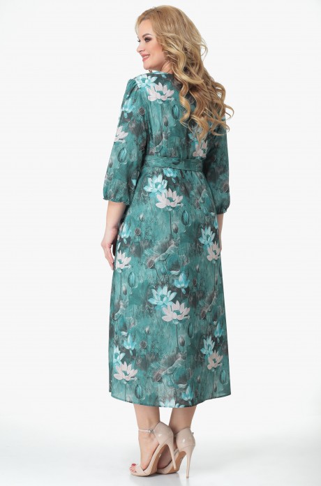 Платье Angelina&Сompany 516 з зелёный размер 50-66 #3