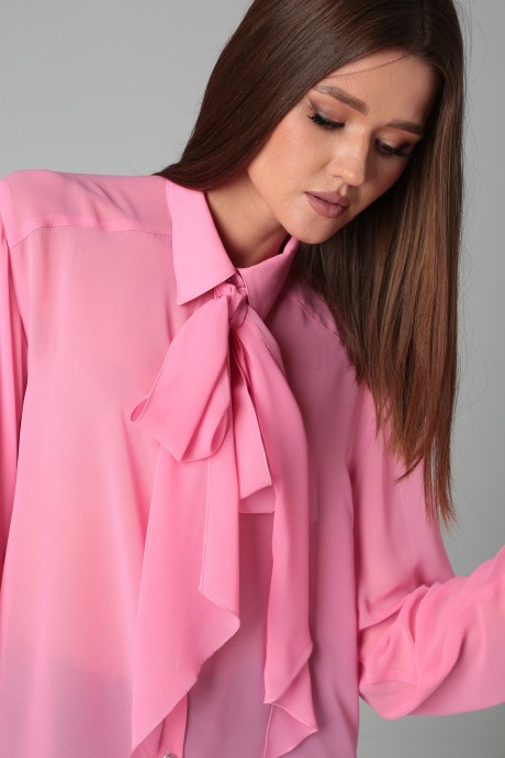 Блузка DOGGI 085 розовый размер 42-46 #2